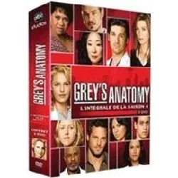 dvd grey's anatomy: l'intégrale de la saison 4 - coffret 5 dvd