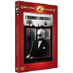 dvd l'homme invisible