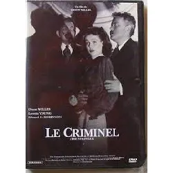 dvd le criminel