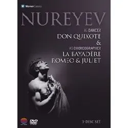 dvd nureyev (don quixote/la bayadere/romeo & juliet)
