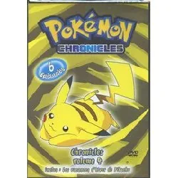 dvd pokémon chronicles vol 4 - 6 épisodes