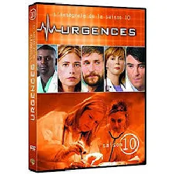 dvd urgences coffret intégral de la saison 10 - dvd