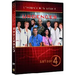 dvd urgences coffret intégral de la saison 4 - dvd