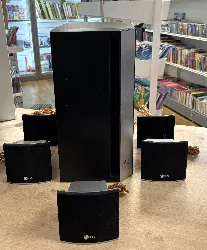 enceintes home-cinéma lg lhs-36ses - 5 satellite et un caisson de basse