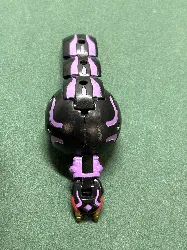 figurine jouet bakugan darkus centipoid - noir et violet