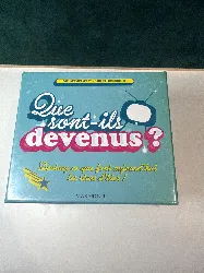 jeu de société - boite que sont ils devenus ? devinez ce que font aujoud'hui les stars d'hier