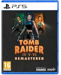 jeu ps5 tomb raider iv - vi remastered starring lara croft