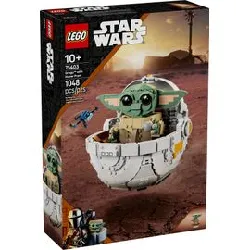 lego star wars - grogu et son landau - 75403