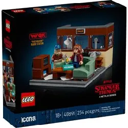 lego stranger things - stranger things : la radio wsqk - 40891