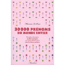 livre 30 000 prénoms du monde entier