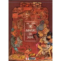 livre aventure en jaune