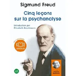 livre cinq lecons sur la psychanalyse - 2 cd audio
