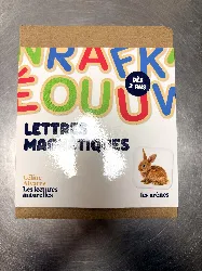 livre coffret lettres magnétiques - céline alvarez - les lectures naturelles