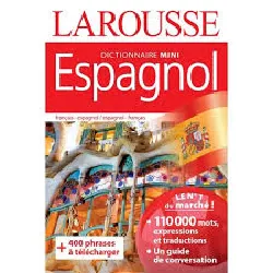 livre dictionnaire larousse poche plus français - espagnol et espagnol - français