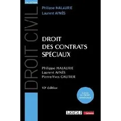 livre droit des contrats spéciaux