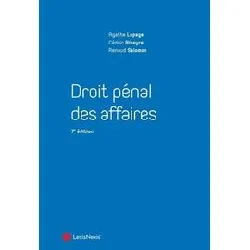 livre droit pénal des affaires