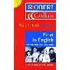 livre first in english - dictionnaire français - anglais/anglais - français