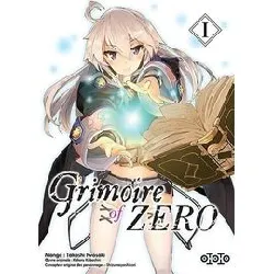 livre grimoire of zero - tome 1