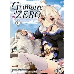 livre grimoire of zero - tome 2