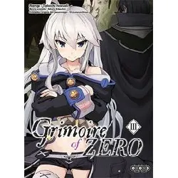 livre grimoire of zero - tome 3
