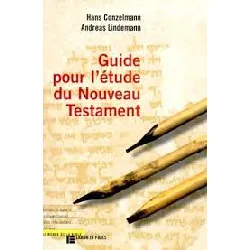 livre guide pour l'étude du nouveau testament