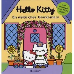 livre hello kitty en visite chez grand - mère