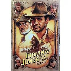 livre indiana jones et la dernière croisade | rob mac gregor