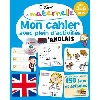 livre j'aime la maternelle - mon cahier avec plein d'activités d'anglais (1 cd audio)
