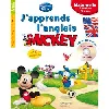 livre j'apprends l'anglais avec mickey maternelle