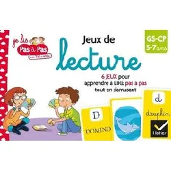 livre jeux de lecture téo et nina gs - cp