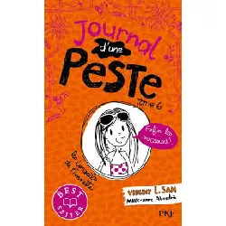 livre journal d'une peste - tome 6 - enfin les vacances !