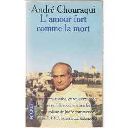 livre l'amour fort comme la mort - une autobiographie
