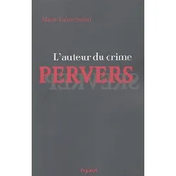 livre l'auteur du crime pervers