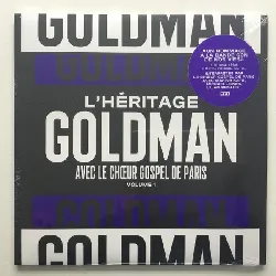 livre l'héritage goldman, vol 1 & le choeur gospel de paris - vinyle 33 tours