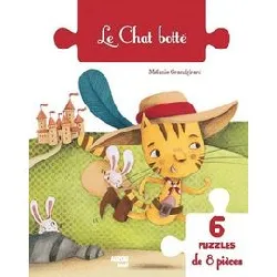 livre le chat botté (mon puzzle)
