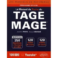 livre le manuel de poche du tage mage