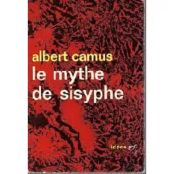 livre le mythe de sisyphe