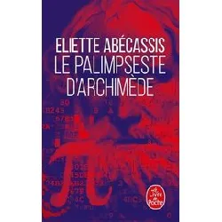 livre le palimpseste d'archimède