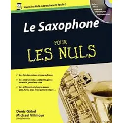 livre le saxophone pour les nuls