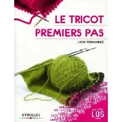 livre le tricot - premiers pas