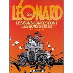 livre léonard, tome 29 - les bons contes font les bons génies