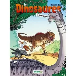 livre les dinosaures en bande dessinée - tome 3