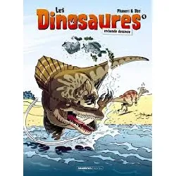livre les dinosaures en bande dessinée - tome 4