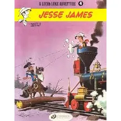 livre lucky luke - tome 4 - jesse james