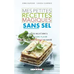 livre mes petites recettes magiques sans sel