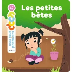 livre mes tout premiers docs - les petites bêtes - dès 2 ans
