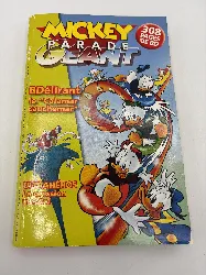 livre mickey parade géant n° 311 bdélirant le "calamar cauchemar"