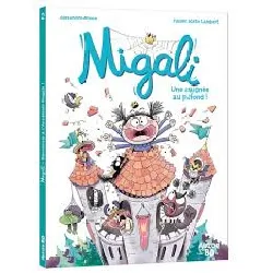 livre migali - tome 2 - une araignée au plafond !