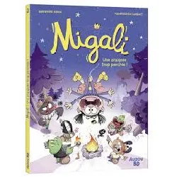 livre migali - tome 3 - une araignée trop perchée !