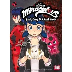 livre miraculous ladybug et chat noir - tome 3